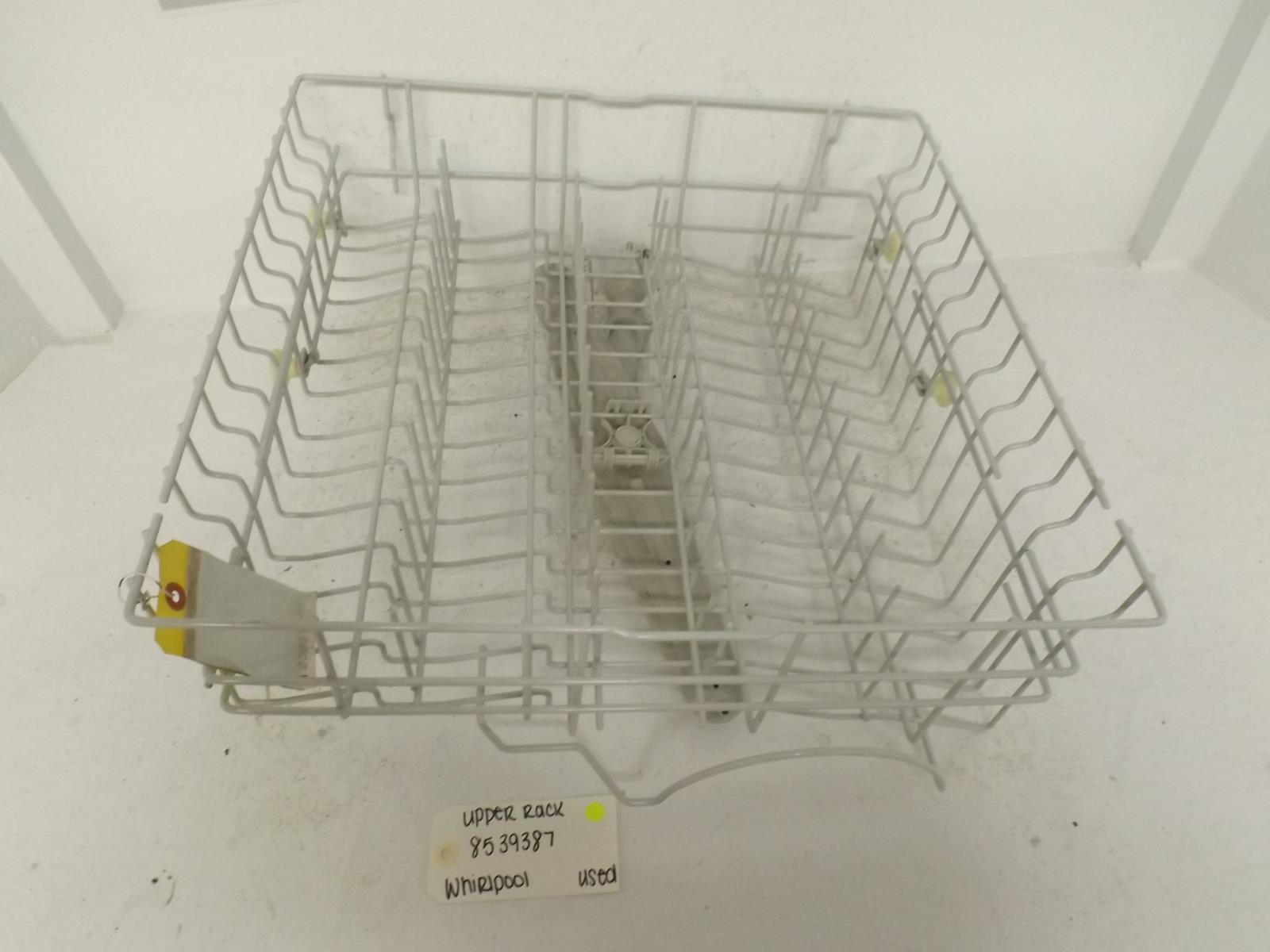 Whirlpool Dishwasher 8539387 Upper Rack Used Whirlpool Dishwasher 8539387 Upper Rack Used
